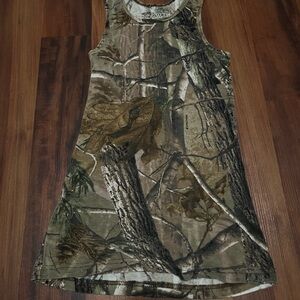 Realtree Green and Brown Camouflage Tank Top
